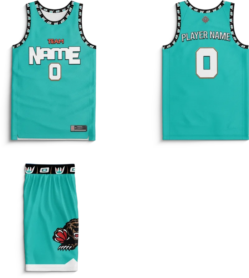 Iconic Grizzlies Basketball Kit - Image 2