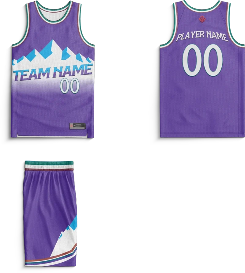 Iconic Jazz Basketball Kit - Image 2