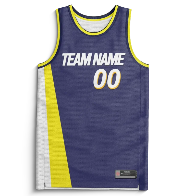 Iconic Pacers Navy Blue Basketball Kit