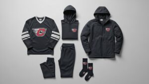 team warm-up apparel